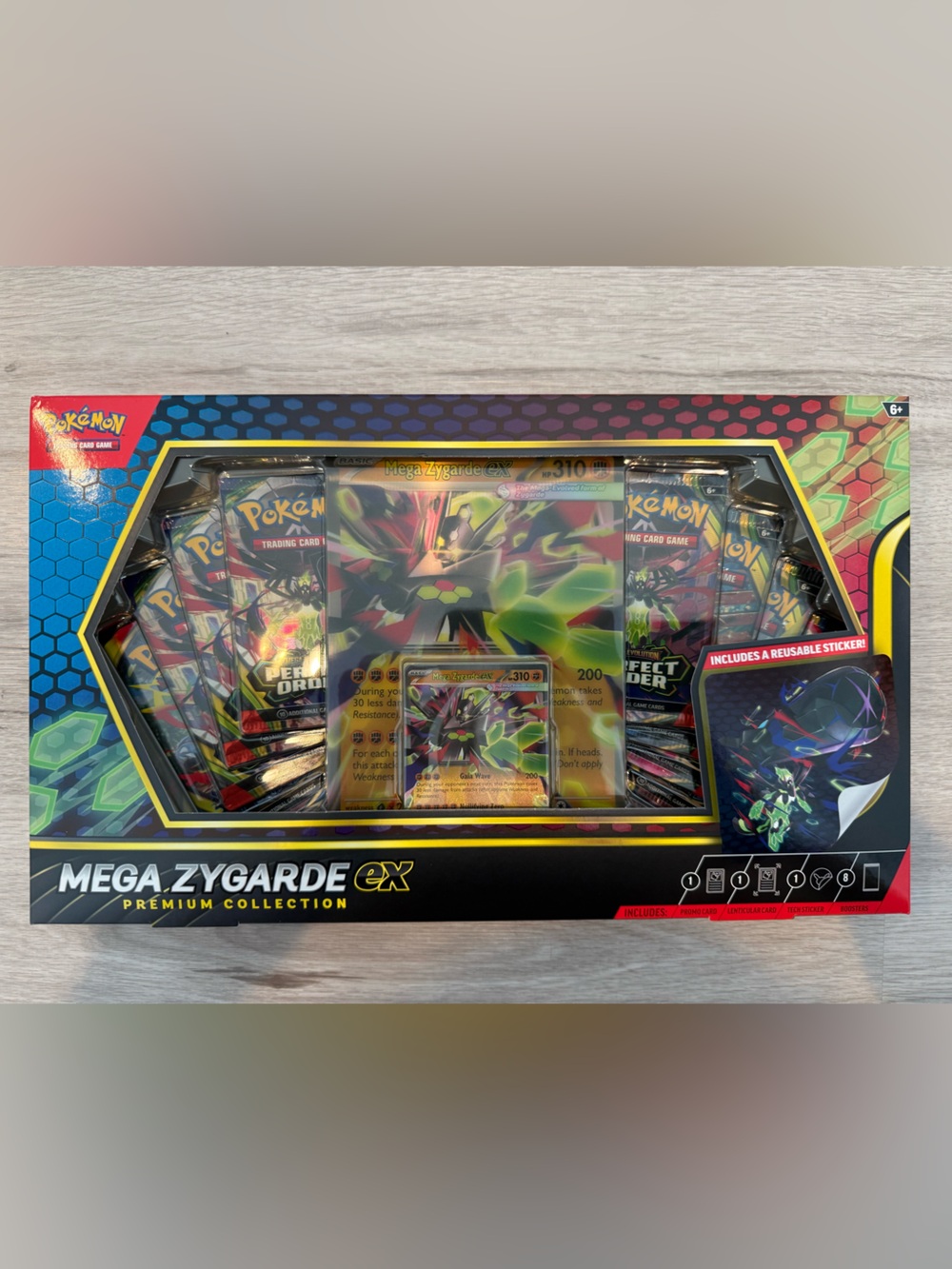 Mega Zygarde Ex Premium Collection Box Pokemon
